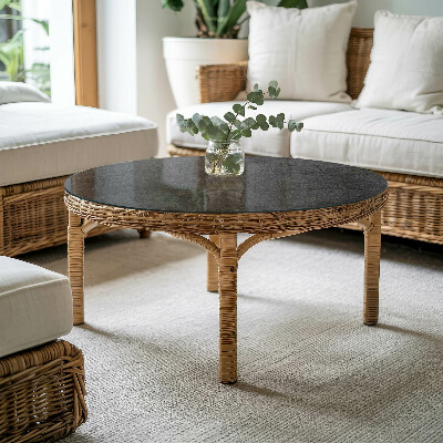 Steklena mizna plošča z natisom Motiv kamnite teksture