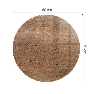 Steklena mizna plošča z natisom Čar naravnega lesa