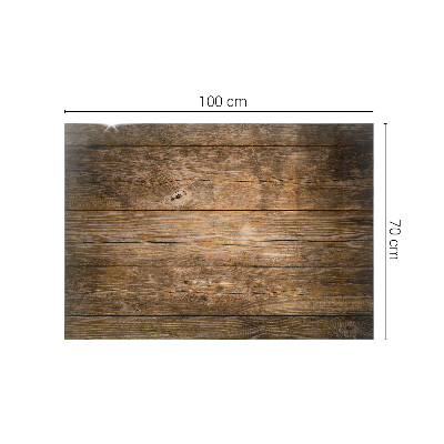 Pravokotna steklena mizna plošča Ekološka struktura lesa