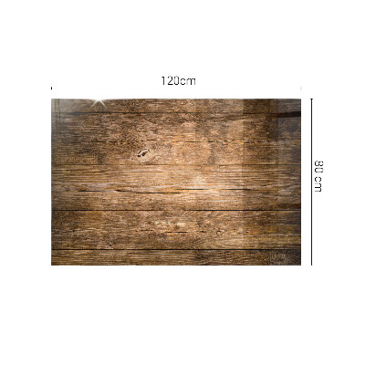 Pravokotna steklena mizna plošča Ekološka struktura lesa