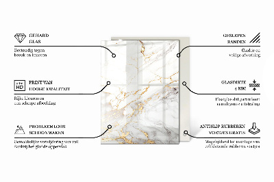 Pravokotna steklena mizna plošča Ekološka struktura lesa