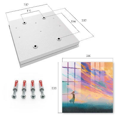 Omarica za ključe z motivom Sanjski prizor