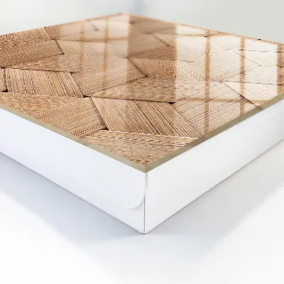 Škatla za ključe z motivom geometrija narave