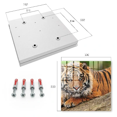Škatla za ključe Tiger počiva