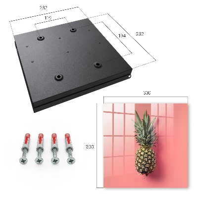 Škatla za ključe Eksotični ananas