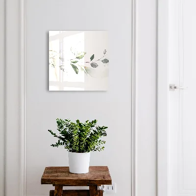 Škatla za ključe Akvarelni listi