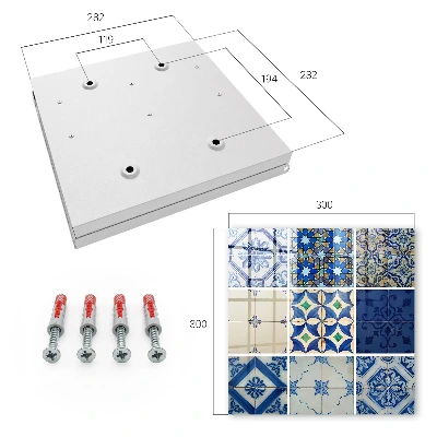 Omarica za ključe z motivom ploščic Azulejos