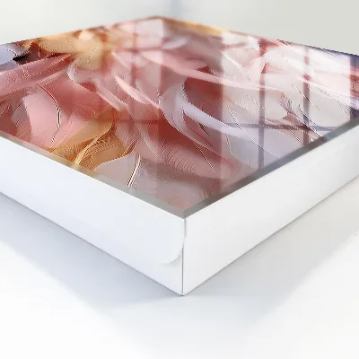 Omarica za ključe Pastelno perje