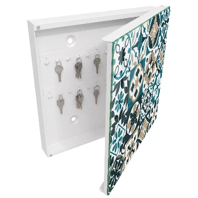Škatla za ključe z motivom maroških ploščic