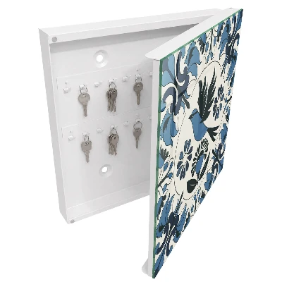 Škatla za ključe Modra ptica