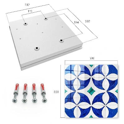 Omarica za ključe Geometrijski motiv