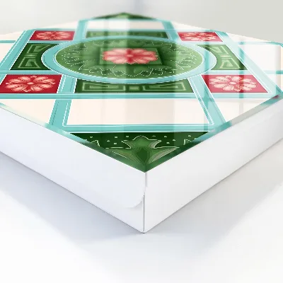 Škatla za ključe Cvetlična geometrija