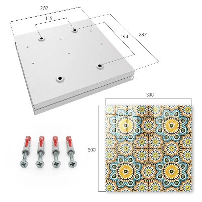 Omarica za ključe Geometrijski mozaik