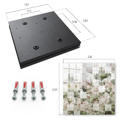 Omarica za ključe Geometrijske lilije