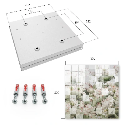 Omarica za ključe Geometrijske lilije