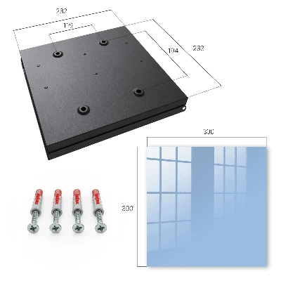Omarica za ključe Svetlo modra