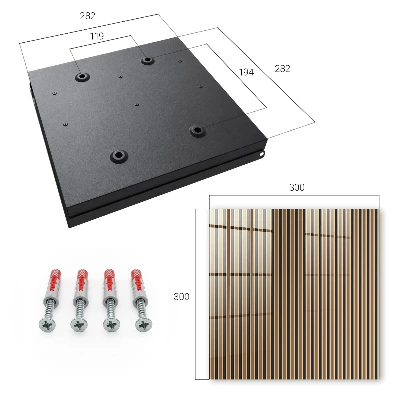 Škatla za ključe Minimalistične črte