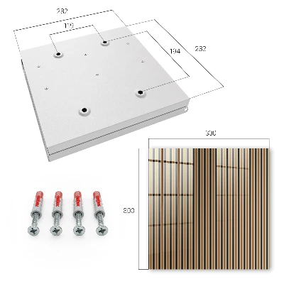 Škatla za ključe Minimalistične črte
