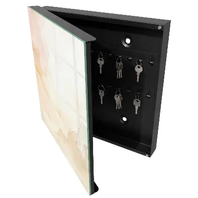Škatla za ključe z motivom svetle pokrajine