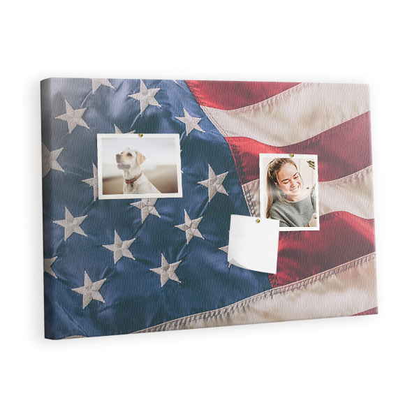 Plošča iz plute Ameriška zastava