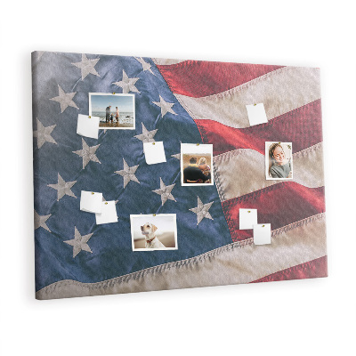 Plošča iz plute Ameriška zastava