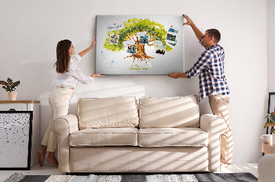 Slika na pluti Družinsko drevo