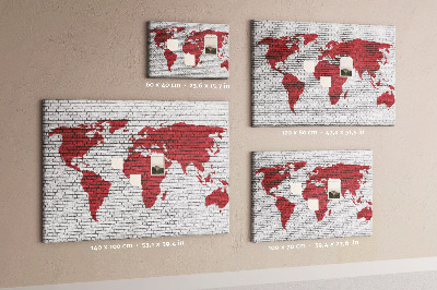 Slika na pluti Wall of bricks world