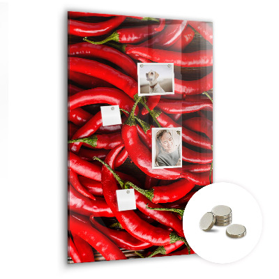 Tabla magnetna Pekoče paprike