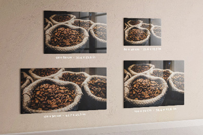 Stenska magnetna tabla Vrečke za kavo