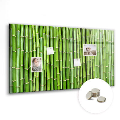 Stenska magnetna tabla Stena iz bambusa