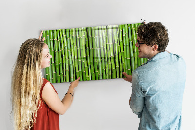 Stenska magnetna tabla Stena iz bambusa