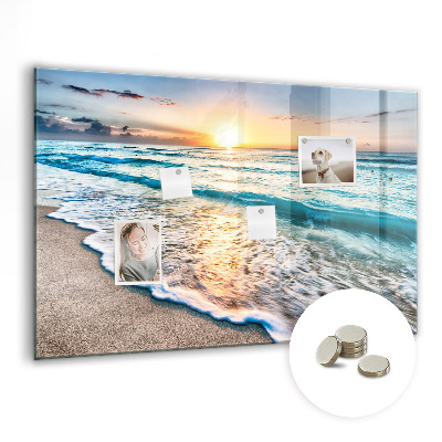 Tabla magnetna Plaža morski pesek