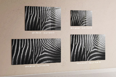Magnetna tabla za risanje Zebrast vzorec