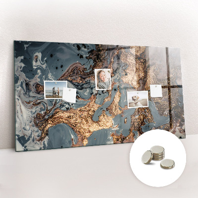 Magnetna tabla za zid Dekorativni marmor