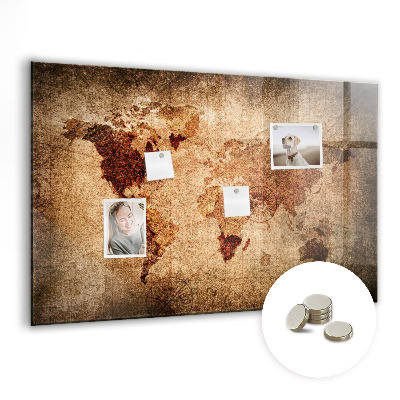 Magnetna tabla za decu Zemljevid starega sveta