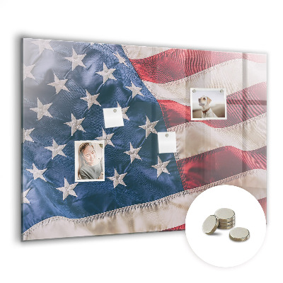 Magnetna tabla za zid Ameriška zastava