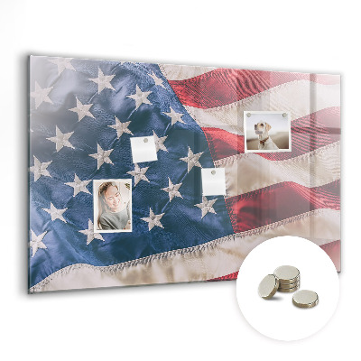 Magnetna tabla za zid Ameriška zastava