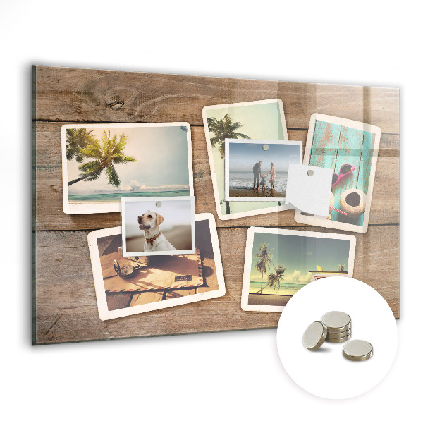 Magnetna tabla za zid Polaroid fotografije