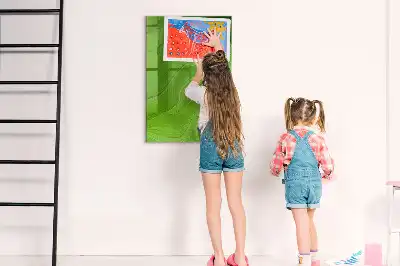 Magnetna tabla za pisanje z motivom abstrakcije valov