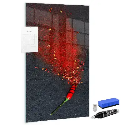 Mleta paprika tabla piši briši
