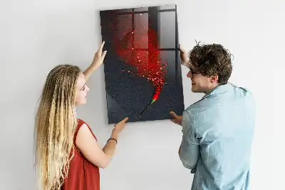 Mleta paprika tabla piši briši