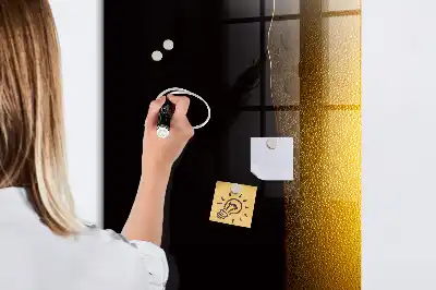 Magnetna tabla za pisanje temno pivo