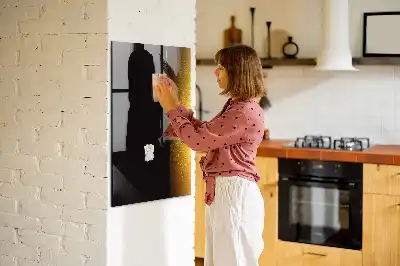 Magnetna tabla za pisanje temno pivo