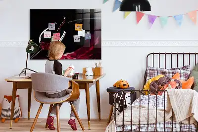 Magnetna bela tabla piši-briši vino