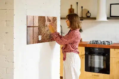 Magnetna tabla za pisanje starejši videz debla
