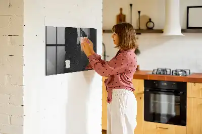 Magnetna tabla za pisanje temna skala