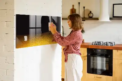 Pomarančni sok z magnetno tablo piši briši