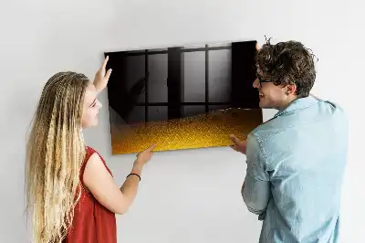 Pomarančni sok z magnetno tablo piši briši