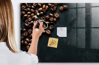 Magnetna tabla za pisanje kavna zrna