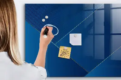 Magnetna tabla piši-briši dekorativna abstrakcija